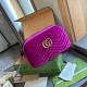 Purple Casual Street Letters Metal Accessories Trim Zipper Texture Bags