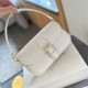 White Casual Daily Letters Patchwork Embossed Adjustable Bags