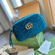 Blue Casual Street Letters Metal Accessories Trim Zipper Texture Bags