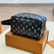 Black Casual Daily Letters Patchwork Zipper Contrast Bags