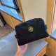 Black Casual Daily Letters Patchwork Zipper Bags