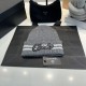 Grey Casual Daily Letters Weave Contrast Hat