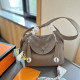 Light Coffee Daily Celebrities Solid Color Patchwork Metal Accessories Trim Zipper Bags