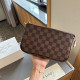 Black Brown Casual Street Plaid Patchwork Zipper Contrast Bags