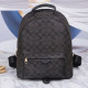 Black Brown Street Letters Patchwork Zipper Bags