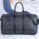 Black Street Letters Patchwork Zipper Bags