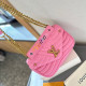 Pink Street Daily Letters Metal Accessories Trim Chains Texture Bags