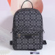 Black Street Letters Patchwork Zipper Bags