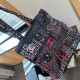 Multicolor Casual Street Letters Patchwork Chains Contrast Bags(Dual use model)