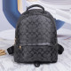 Black Street Letters Patchwork Zipper Bags