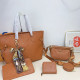 Orange Casual Street Letters Patchwork Zipper Embossed Bags