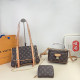 Orange Casual Street Letters Patchwork Chains Zipper Contrast Bags
