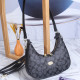Black Street Letters Patchwork Zipper Bags