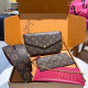 Brown Casual Street Letters Chains Contrast Bags