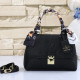 Black Street Letters Patchwork Bags