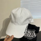 White Casual Daily Letters Embroidered Patchwork Hat