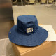 Blue Casual Street Letter Embroidered Hat