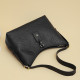 Black Street Letters Patchwork Zipper Bags