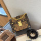 Yellow Brown Casual Street Letters Patchwork Chains Contrast Bags