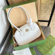 White Street Daily Letters Metal Accessories Trim Zipper Texture Bags