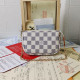 White Street Letters Patchwork Zipper Bags