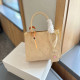 Yellow Street Daily Letters Patchwork Embossed Bags