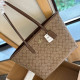 Brown Casual Vacation Letters Patchwork Contrast Bags