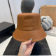 Orange Casual Daily Letters Patchwork Hat