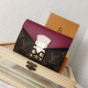 Fuchsia Street Letters Patchwork Bags