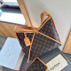 Brown Street Daily Letters Patchwork Contrast Bags