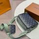 Gradient Color Casual Street Letters Gradient Patchwork Zipper Contrast Bags