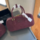 Red Casual Daily Letters Patchwork Zipper Bags