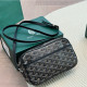 Dark Gray Casual Daily Letter Print Patchwork Zipper Adjustable Bags