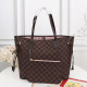 Pink Brown Street Letters Zipper Bags