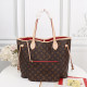 Red Apricot Street Letters Zipper Bags