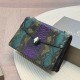 Multicolor Casual Street Snakeskin Print Metal Accessories Trim Chains Contrast Bags