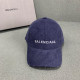 Purple Casual Street Letters Embroidered Patchwork Hat
