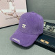 Light Purple Daily Hip Hop Letters Embroidered Patchwork Hat