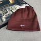 Brick Red Casual Daily Letters Embroidered Weave Hat