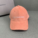 Light Orange Casual Street Letters Embroidered Patchwork Hat