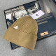 Khaki Casual Street Solid Color Patchwork Weave Hat
