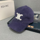 Purple Casual Daily Letters Patchwork Contrast Hat