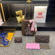 Pink Street Daily Letters Draw String Patchwork Chains Bags