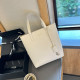 White Casual Daily Letters Patchwork Bags