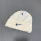 White Street Daily Letters Embroidered Weave Hat