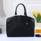 Black Gold Street Letters Patchwork Zipper Bags