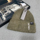 Army Green Casual Street Letters Embroidered Weave Hat