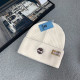 White Casual Street Letters Embroidered Weave Hat