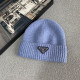 Blue Street Daily Letters Patchwork Weave Hat