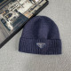 Tibetan Blue Street Daily Letters Patchwork Weave Hat
